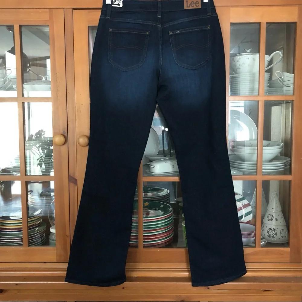 NWT Lee Women's Dark Indigo Bootcut Jeans - Picture 3 of 5
